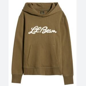 L.L. Bean X Todd Snyder Cotton Hoodie In Olive